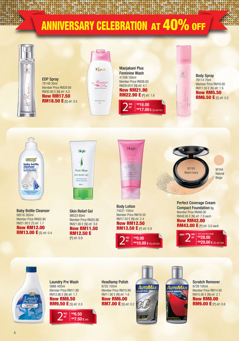 Cosway Malaysia - Member Special Offers 25 Mar - 24 Apr 2019 (MY 