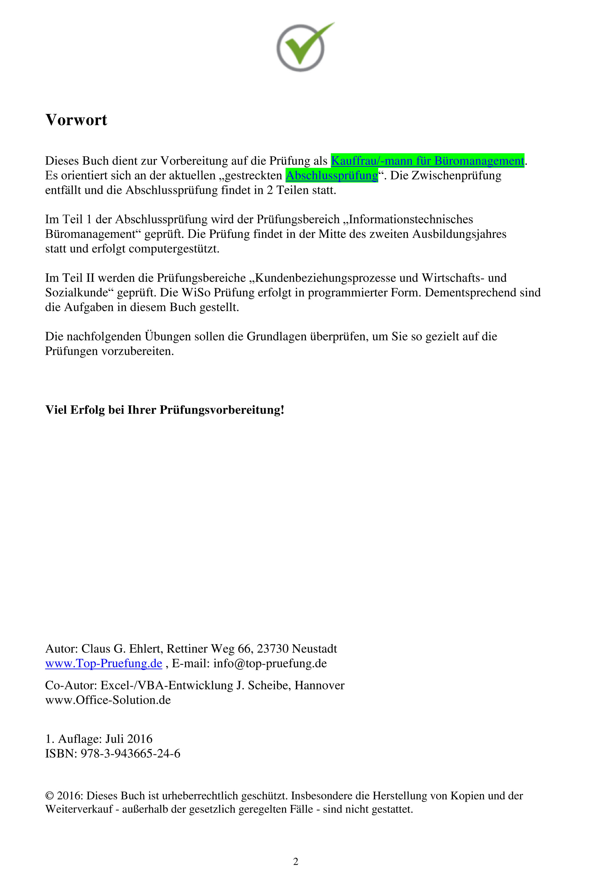 My Publications Kauffrau Kaufmann Fur Buromanagement Page 2 3 Created With Publitas Com