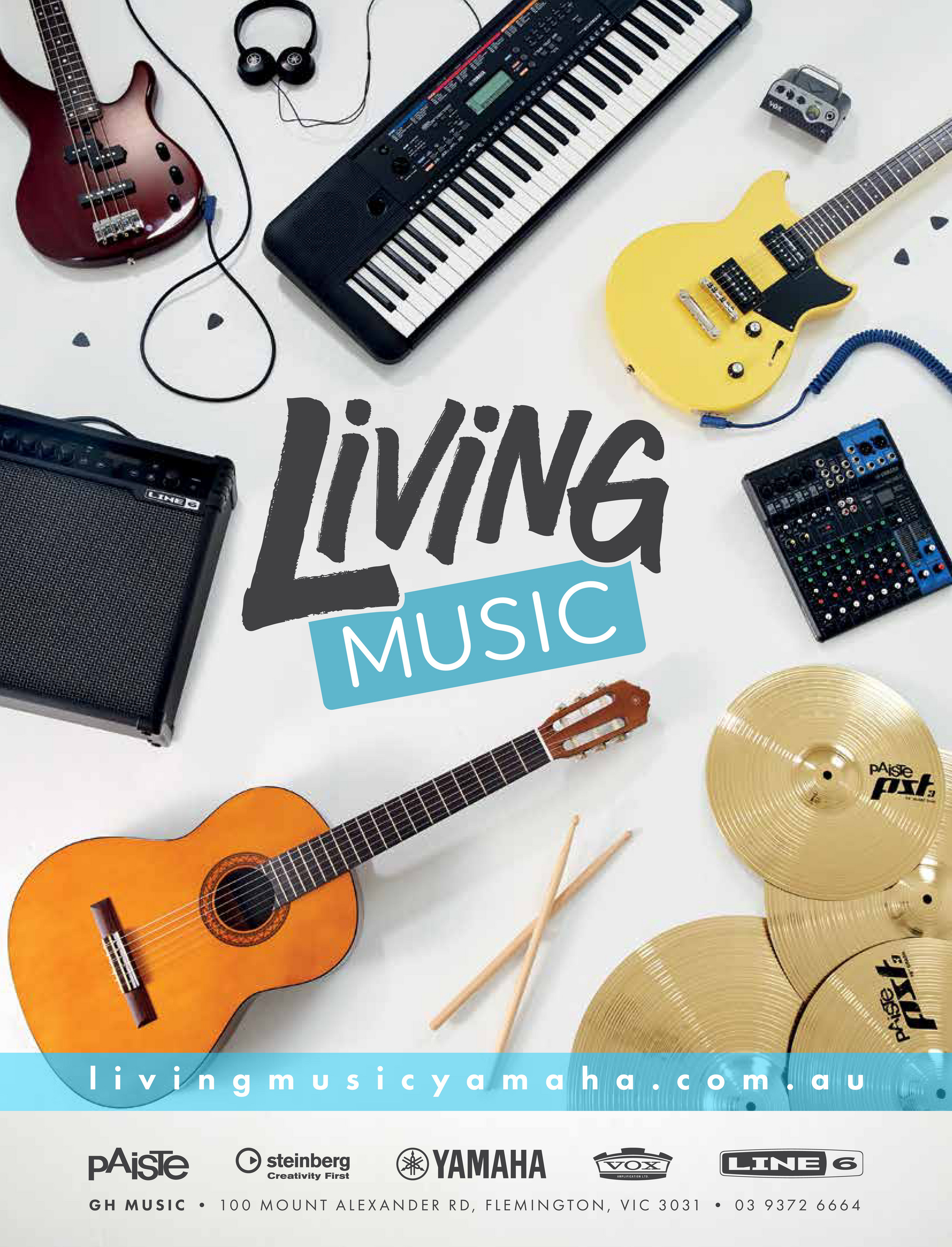 ケーナG管×3本 F管×1本、サンポーニャ各種4本+ヤマハ譜面台付き GH Music - GH Music - Yamaha Music Catalogue - Page 6-7