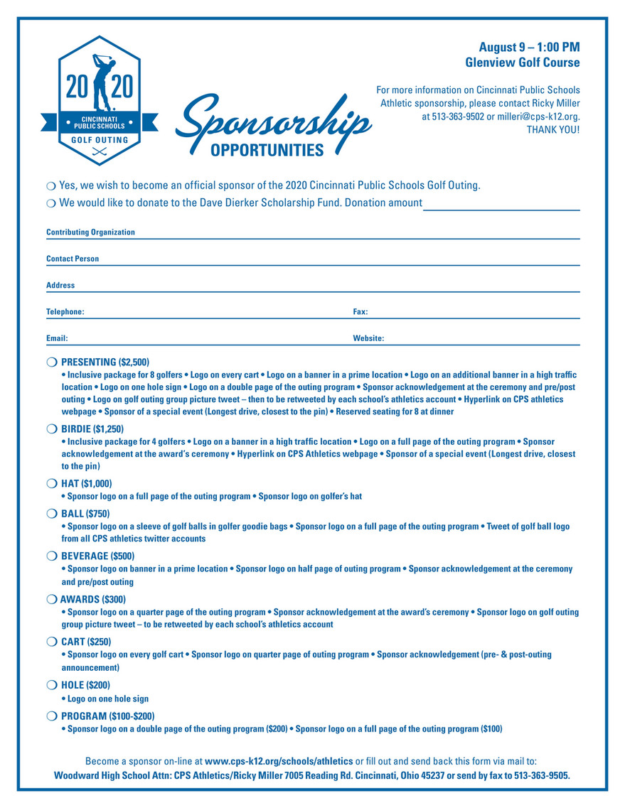 My publications - CPS 2020 Golf Outing package - Page 2-3 - Created with  Publitas.com