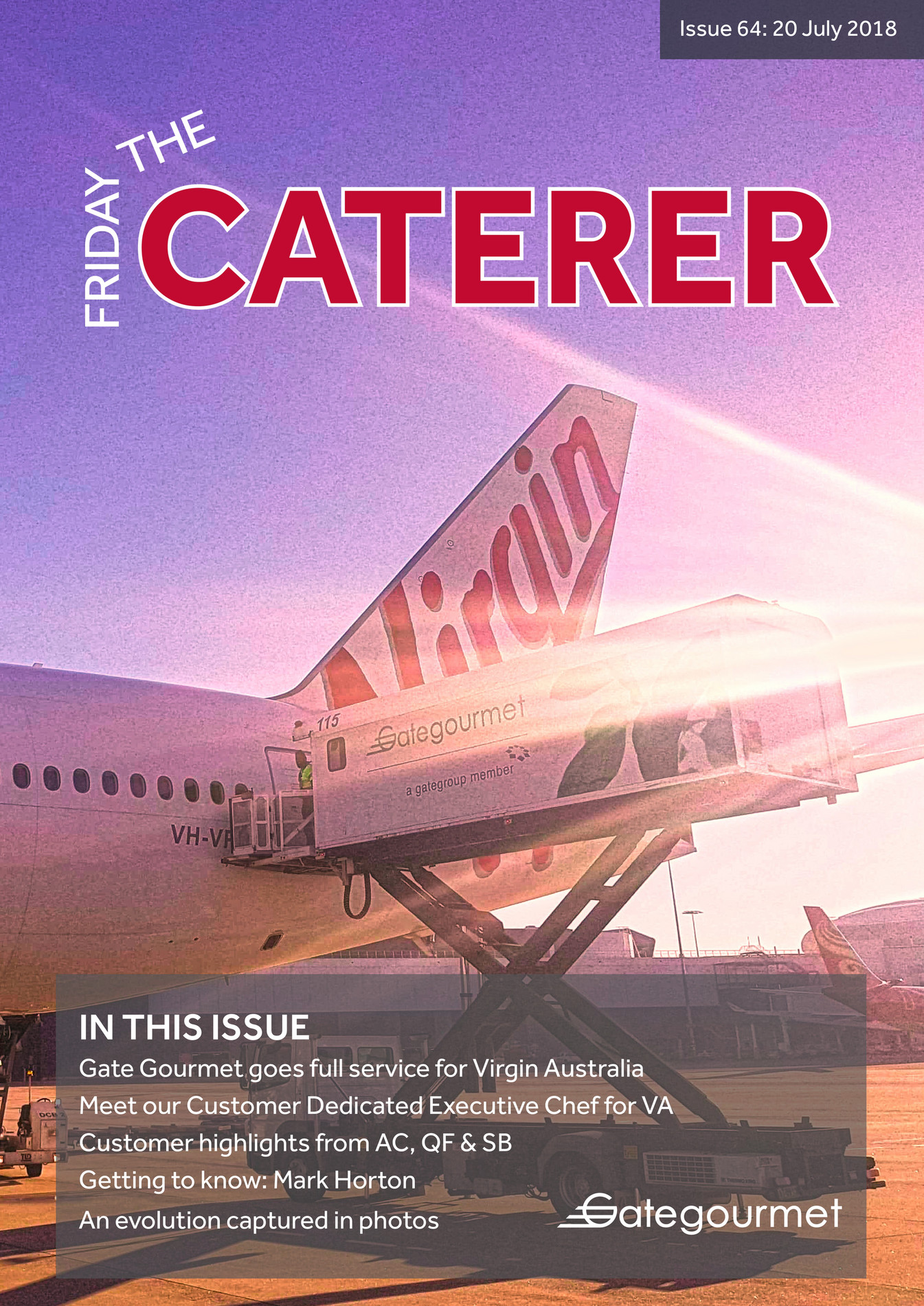 Gate Gourmet Friday Caterer 20 July 2018 Page 1 Created with