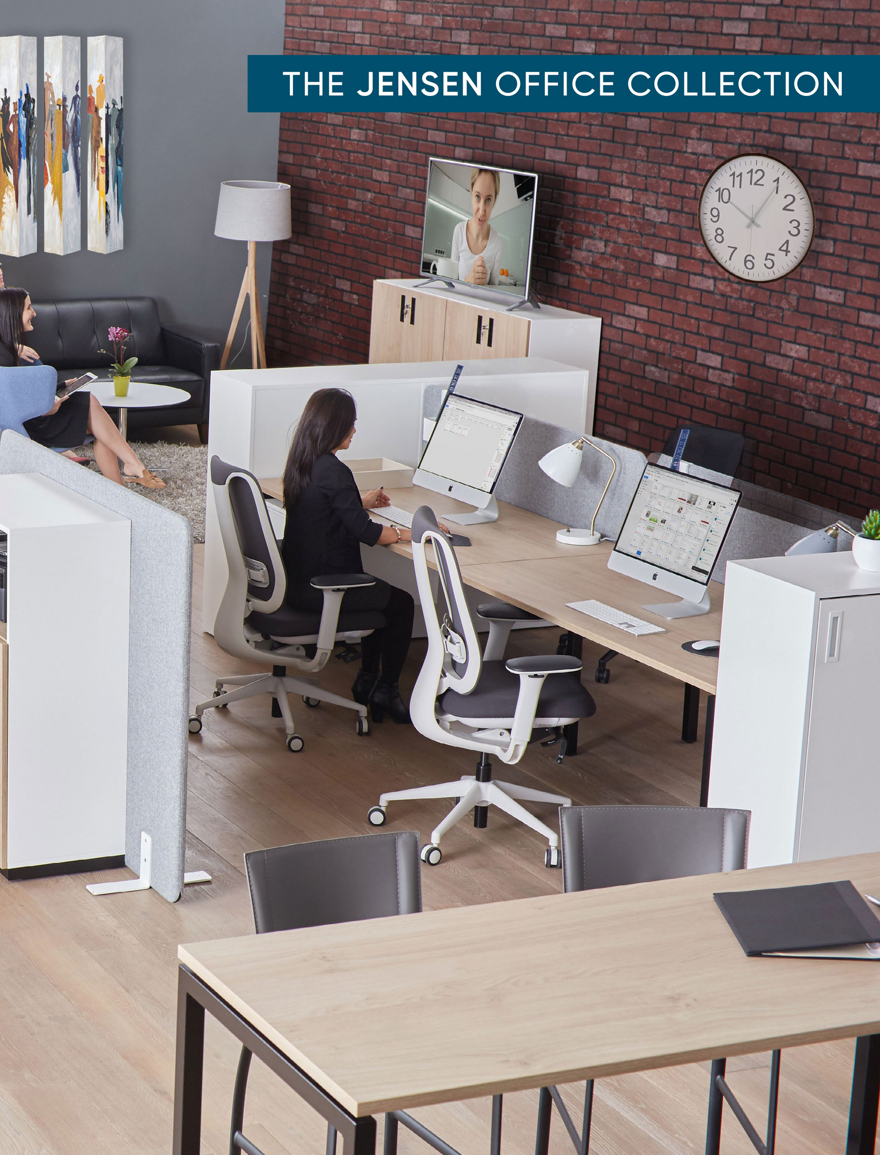 Catalog SCANDINAVIAN DESIGNS OFFICE 2018 Jensen Double Sit