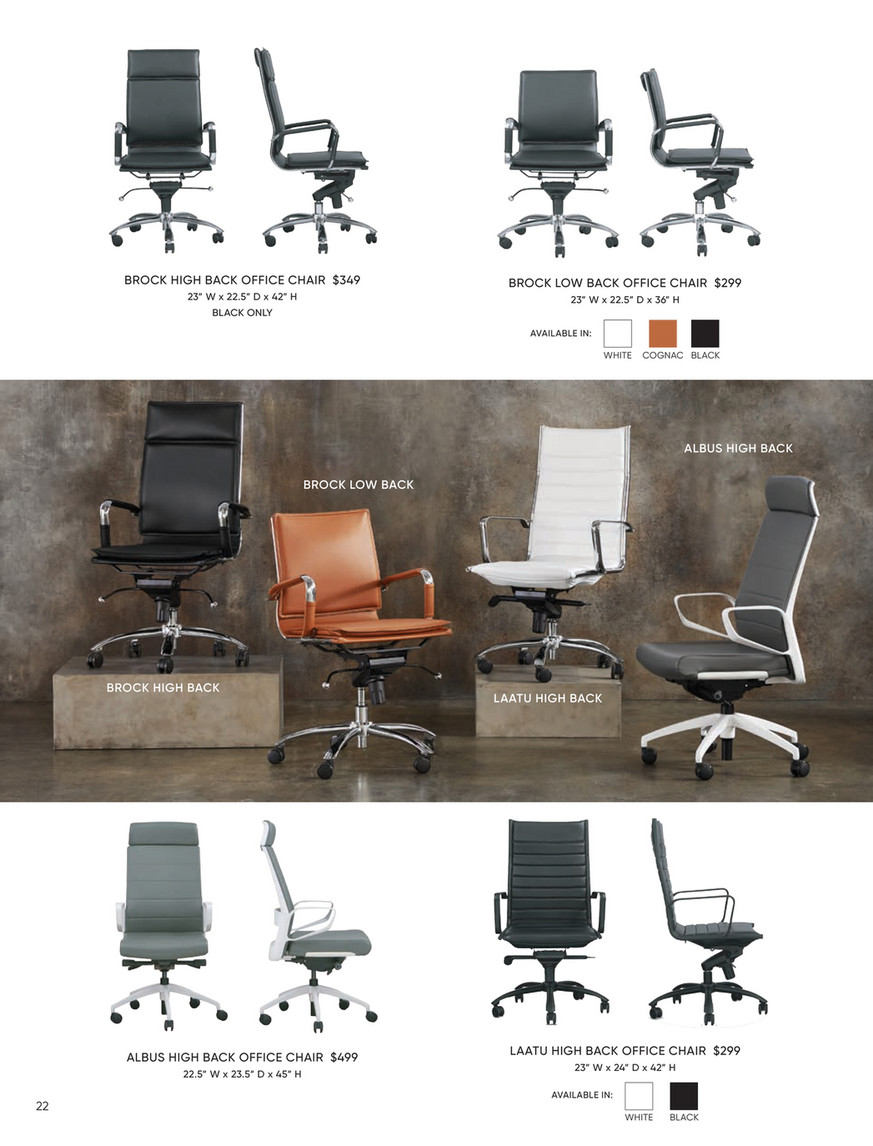 brock desk chair