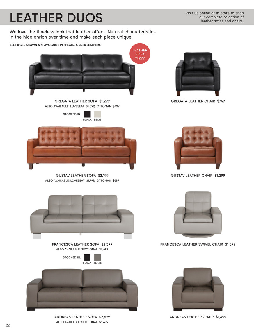 Dania Furniture 2019 Spring/Summer Catalog - Page 24-25