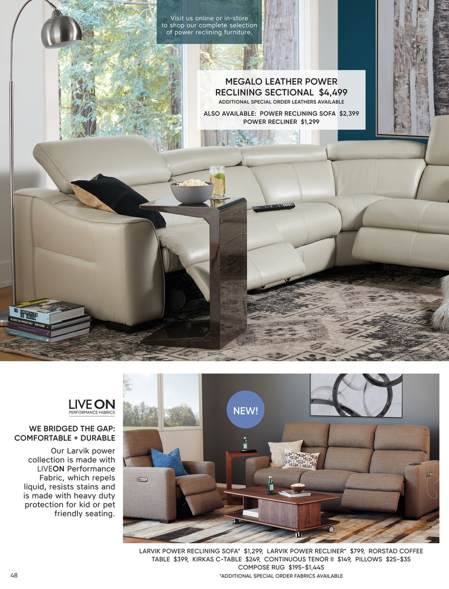 regine power reclining sofa