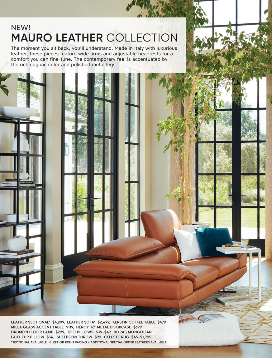 Dania Furniture Catalog Fall 2019 Channing Power Recliner