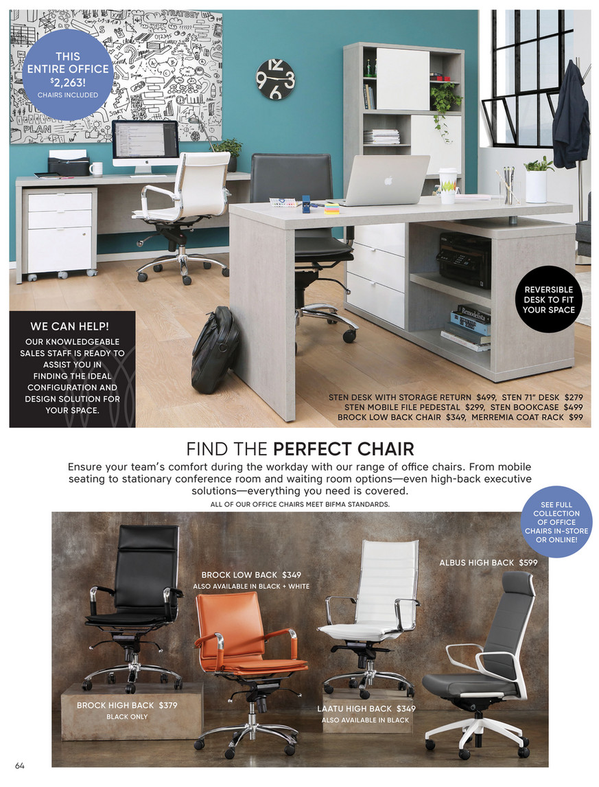 laatu high back office chair