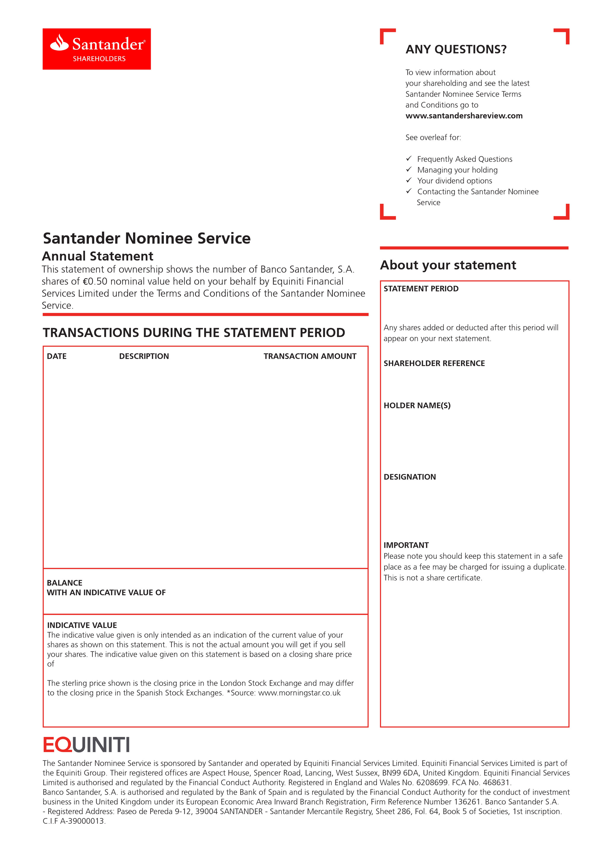 How do i sell my best sale santander shares