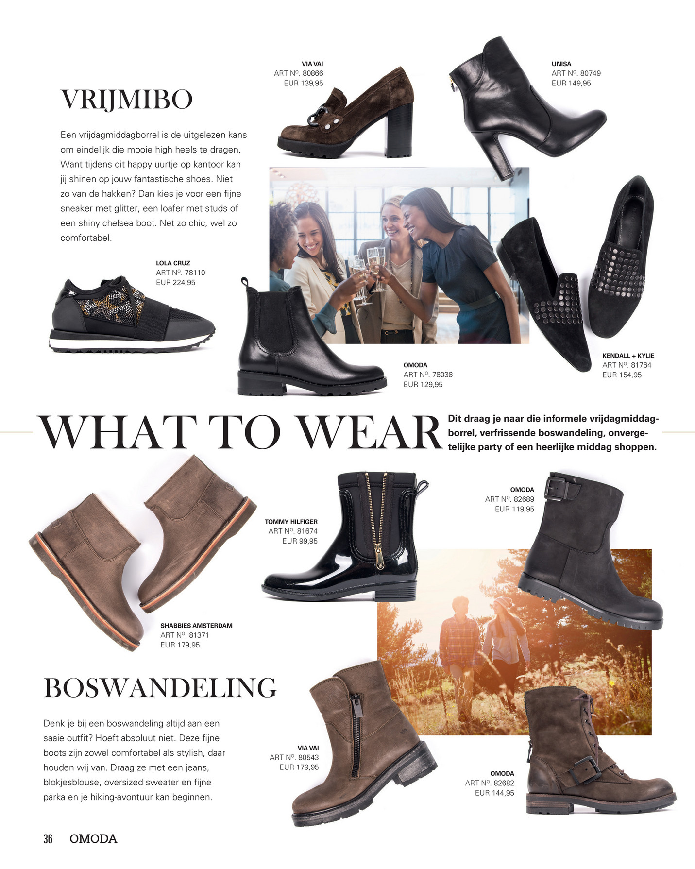 Zwarte VIA VAI Veterboots VIOLA LAKE | Omoda