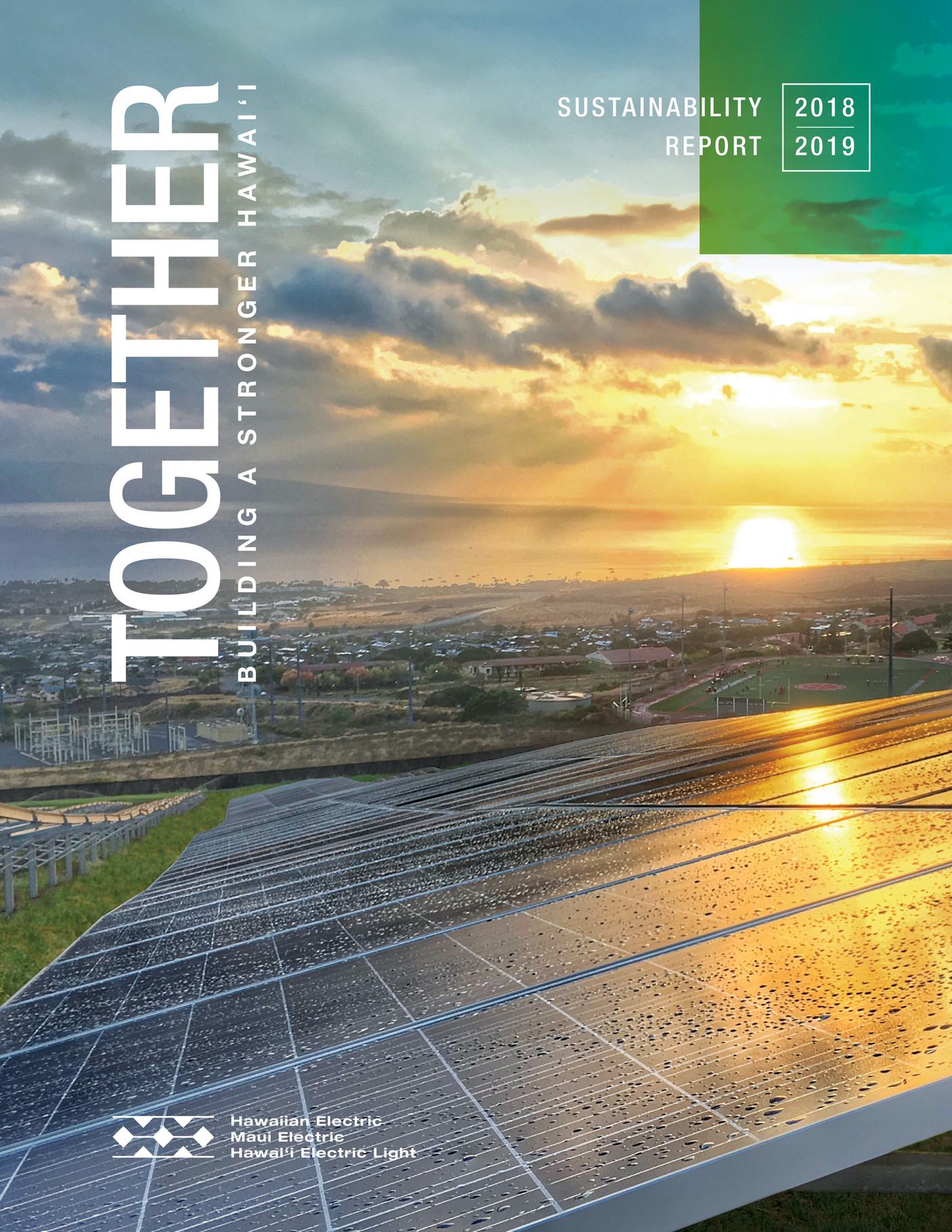 Hawaiian Electric 2018 Sustainability Report Page 1