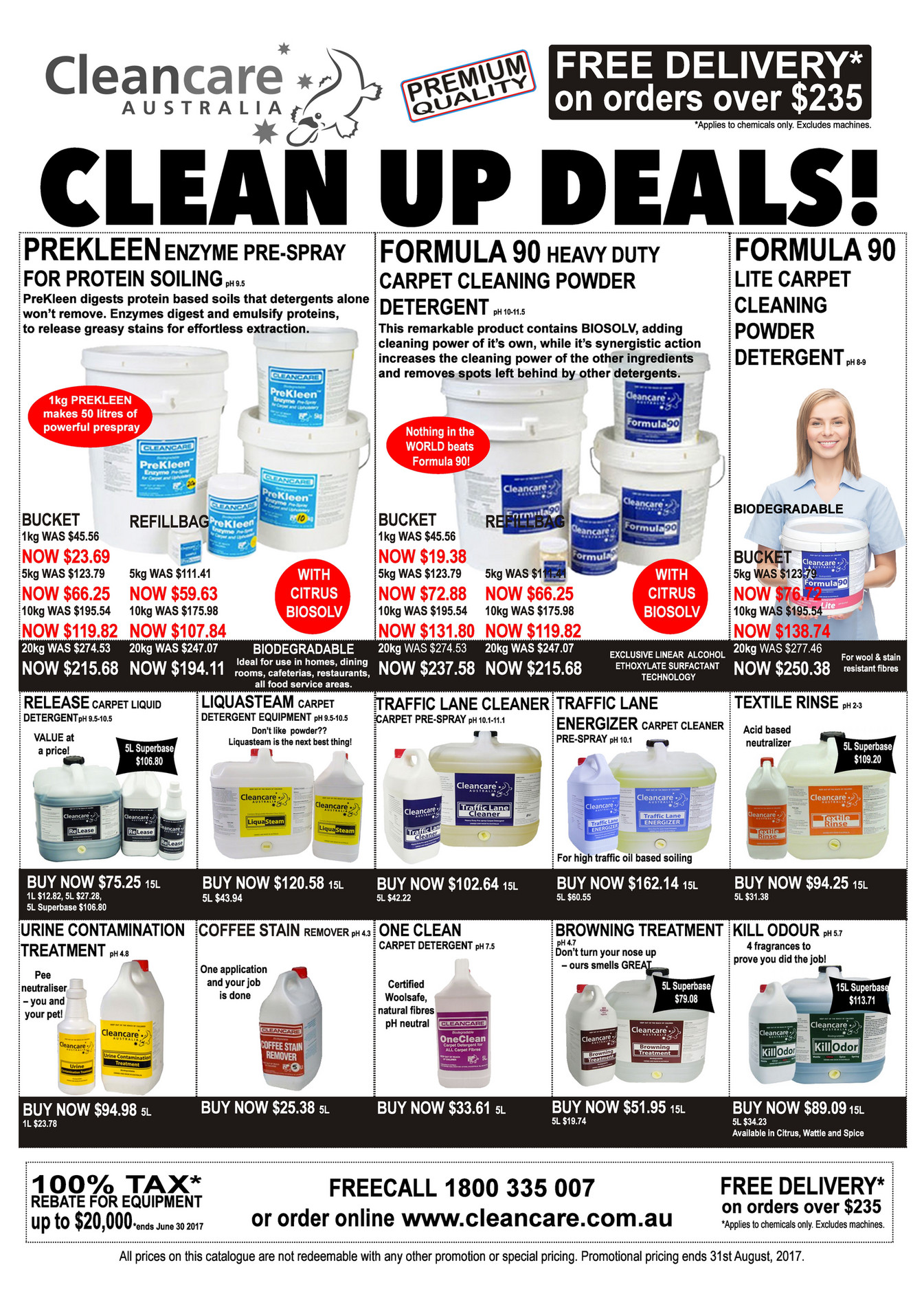 Cleancare Australia Cleancare Australia Mid Year Catalogue Page 1