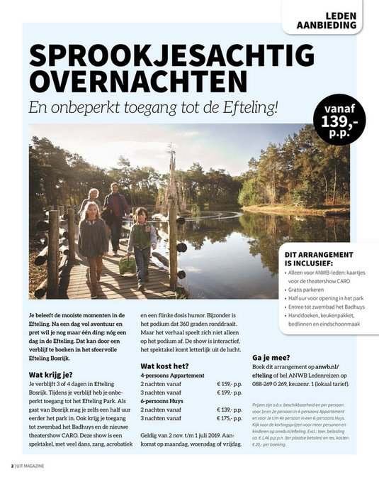 anwb media - uit magazine seizoen 2018 - 2019 - pagina 2-3