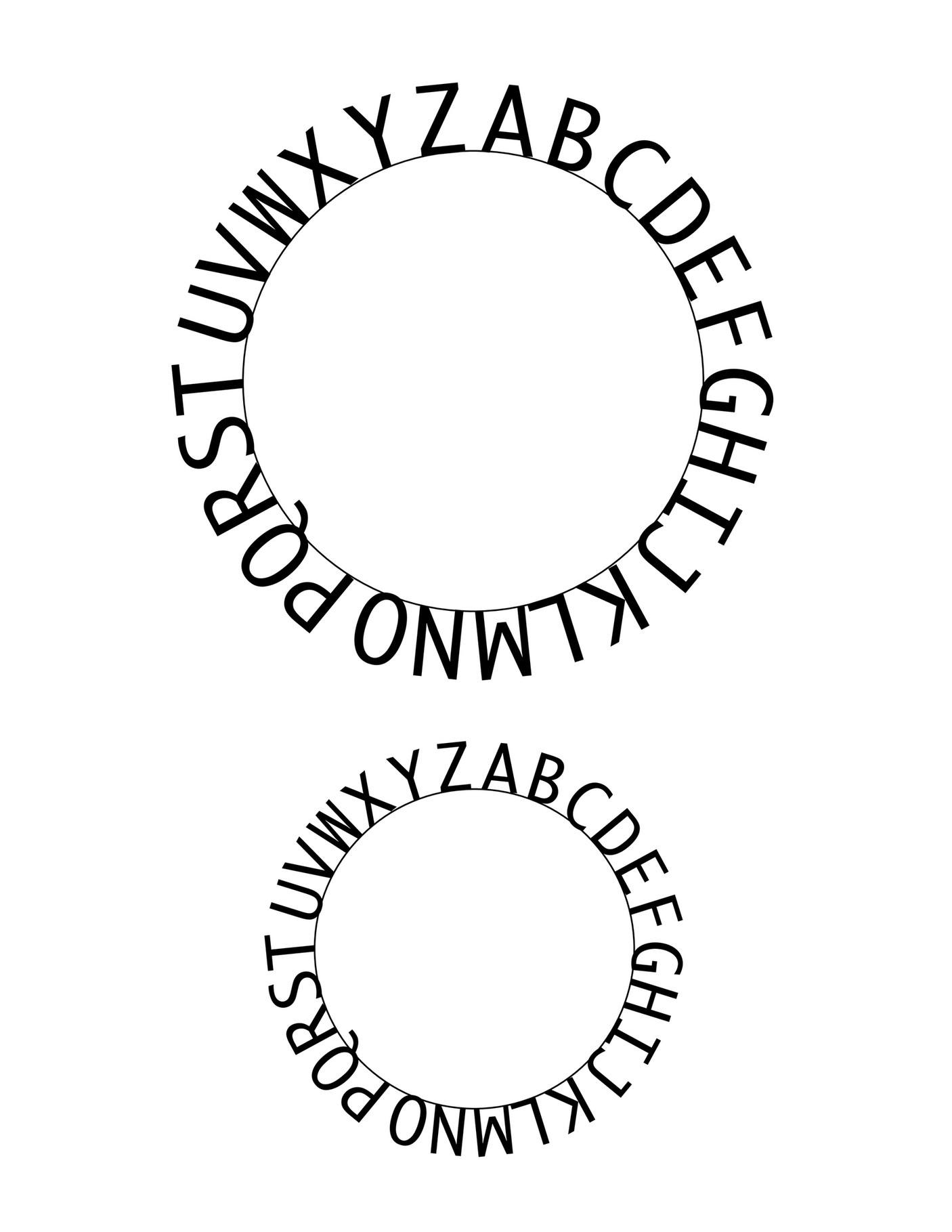 Caesar Cipher Wheel Printable Pdf Bob Mckay S Blog Ci - vrogue.co