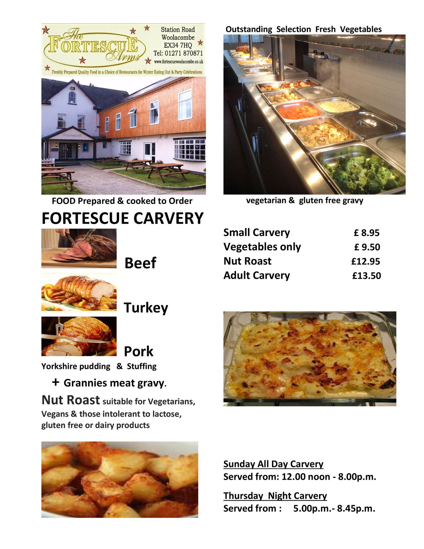 UpDate sites forte carvery menu 2022 Page 1 Created with