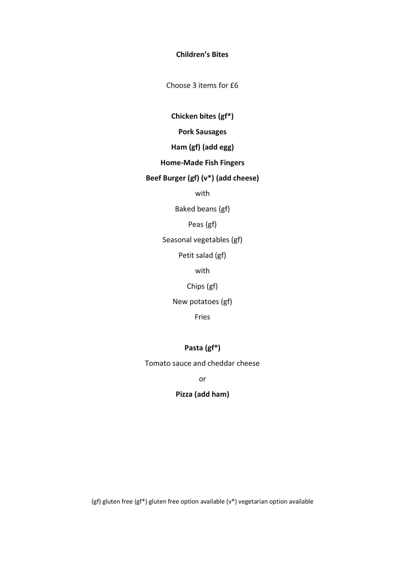 UpDate Websites - tides inn childrens menu - Page 1 - Created with