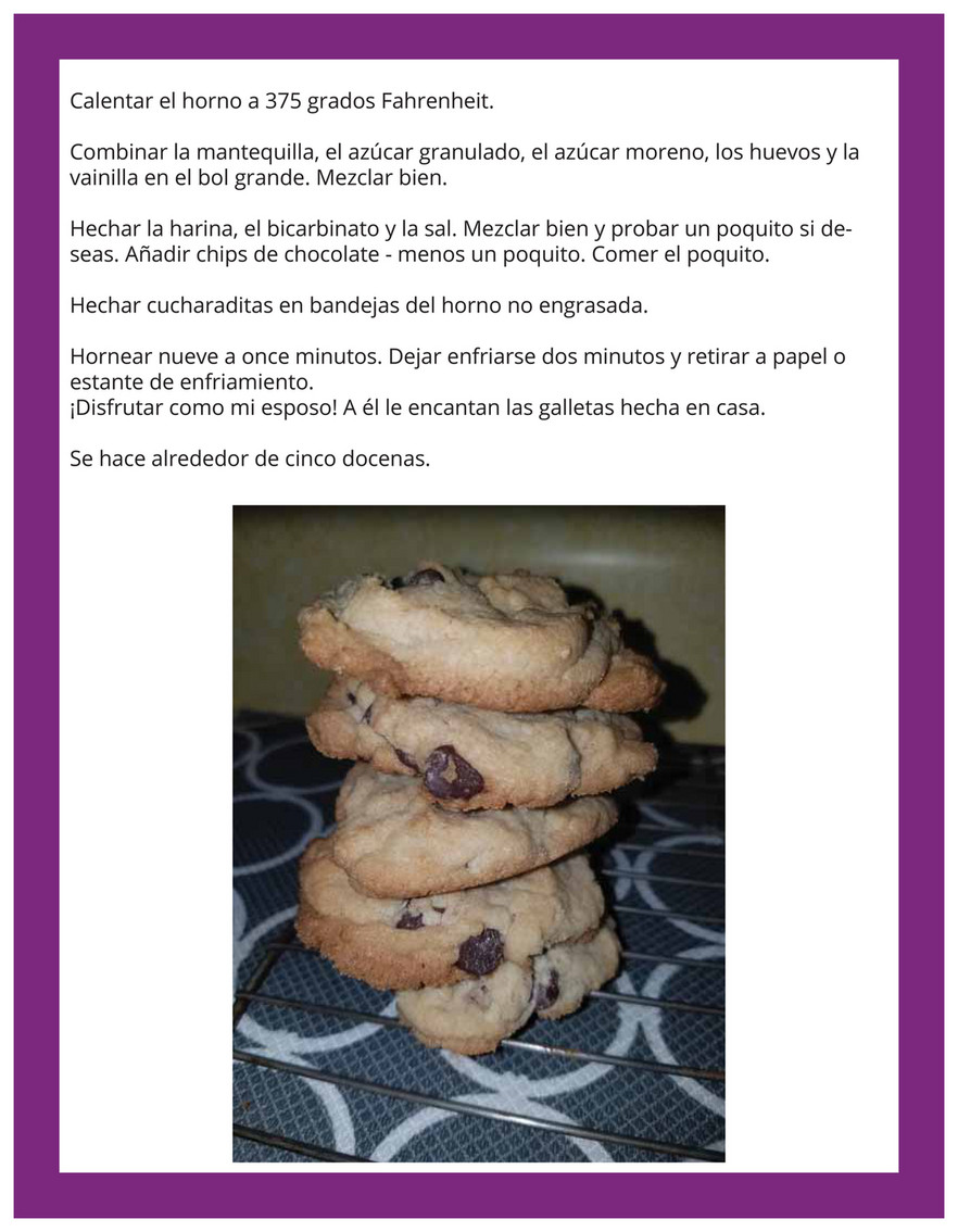 Featured image of post Chocolate Chip Cookie Recipe In Spanish 6 20 dishin with di 258 056