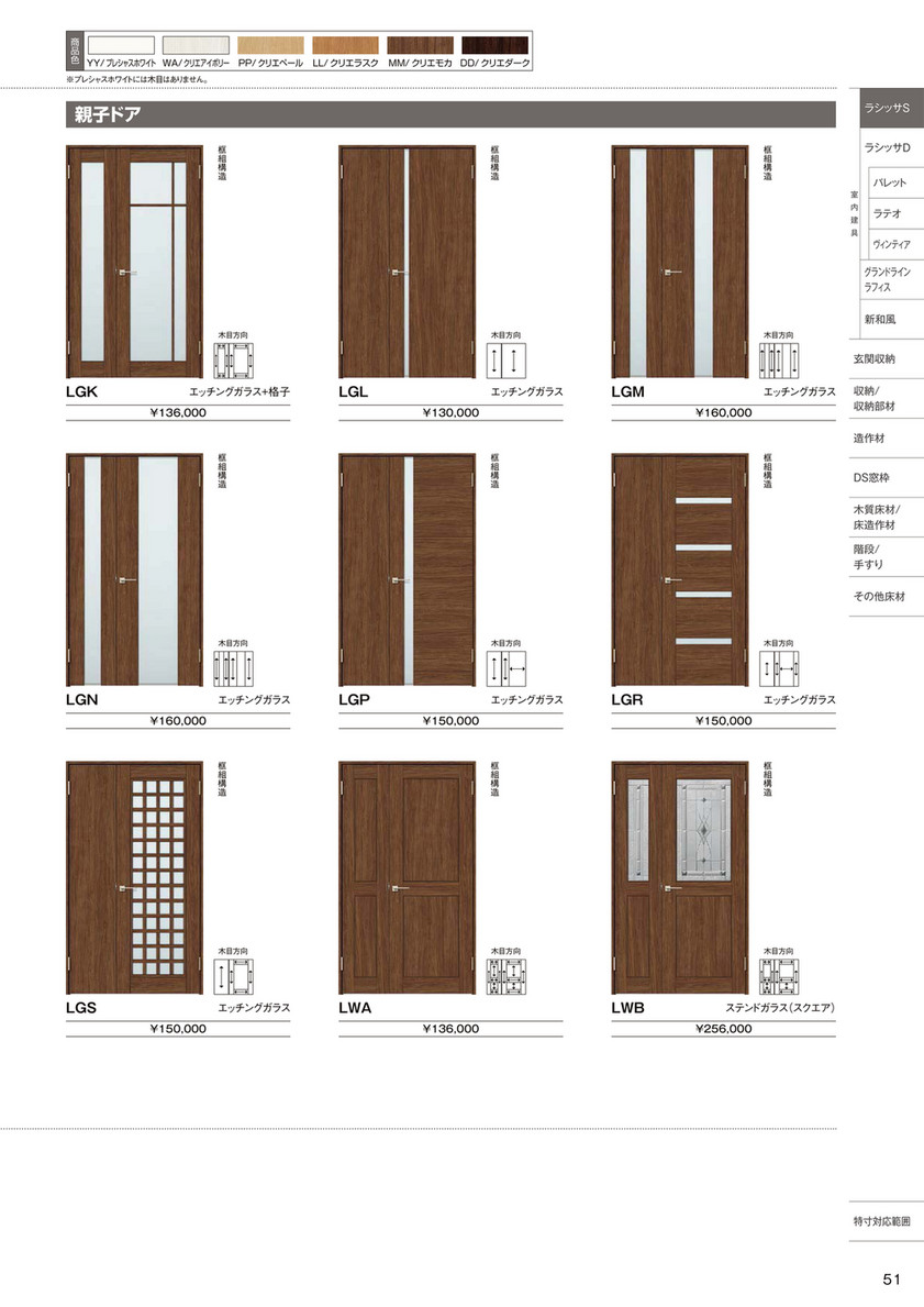 ikeigumi - LIXIL 室内建具 ラシッサ - ページ 26—27 - Created