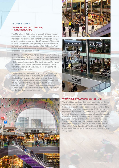 Cushman & Wakefield GLOBAL Food & Beverage Report Pagina 30 31