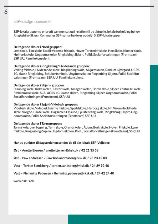 Ringkøbing - Ungdomssko - SSP Manual v. 240818 - Side Created with Publitas.com