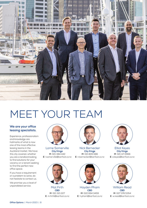 Barfoot & Thompson Commercial Office Options - March 2023 - Page 8-9