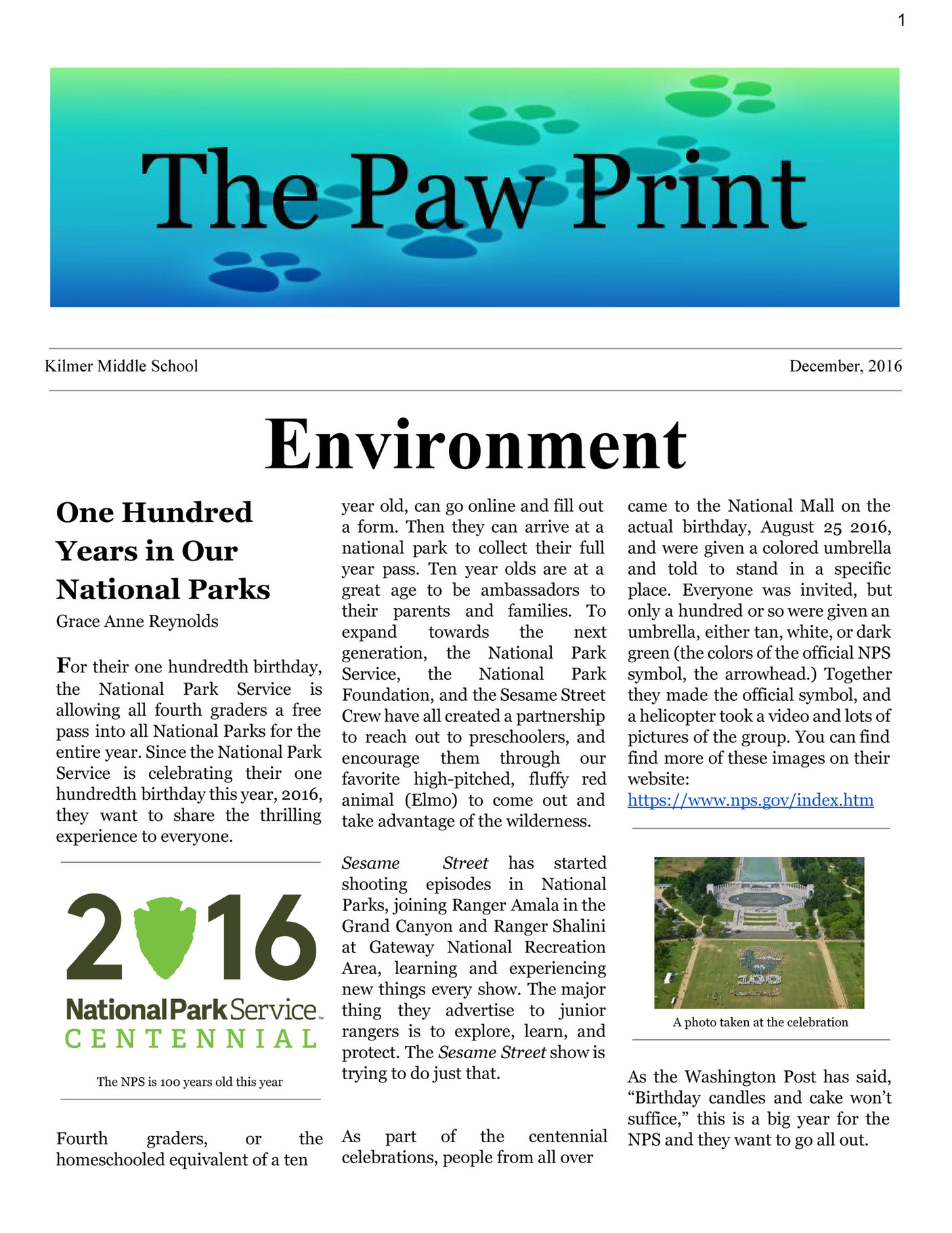 My publications - The Paw Print - Page 1 - Created with Publitas.com