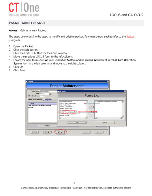 Remarkable Health - LOCUS and CALOCUS Forms - Page 2 - Created with ...