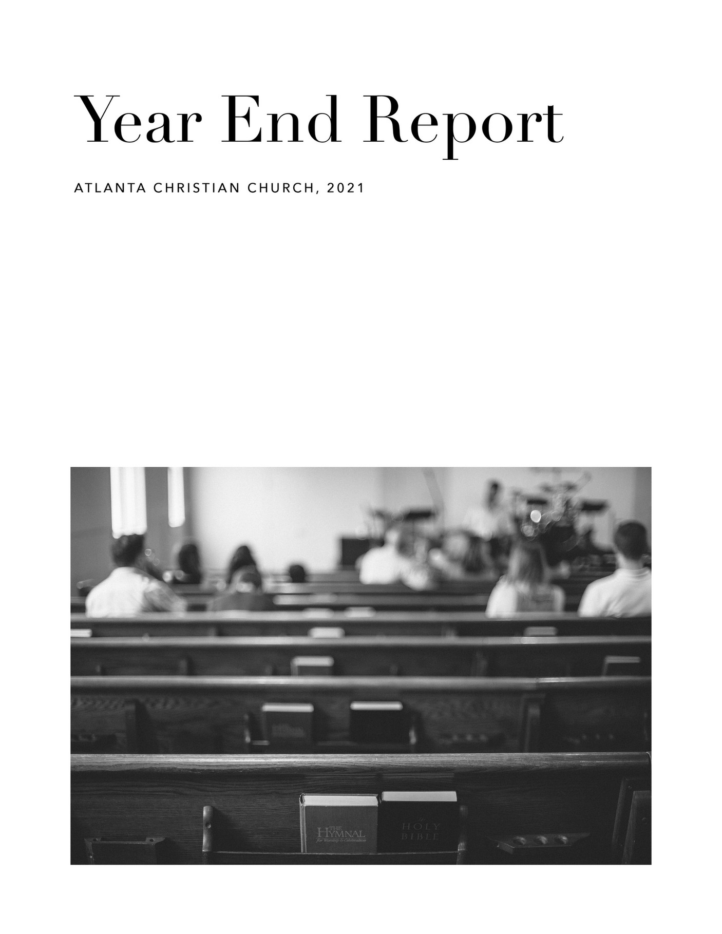 Atlanta Christian Church - Year End Report - Page 2-3 - Created with 