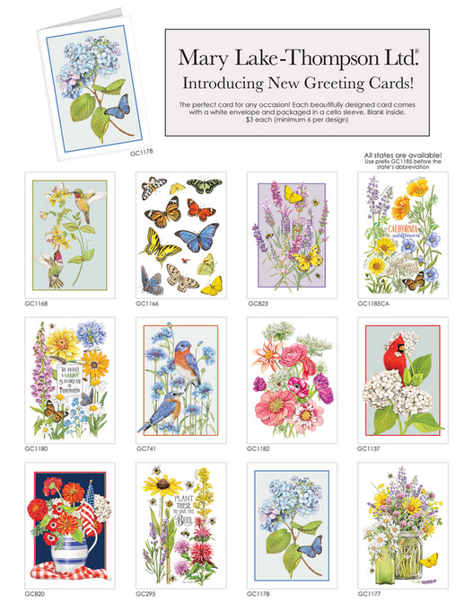 friis & company Mary Lake Thompson Greeting Cards Page 1