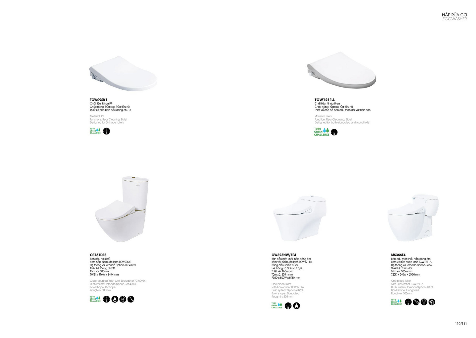 Homextra Vn Catalogue Washlet Toto Page 4 Created With Publitas Com