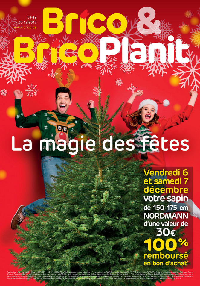 Folder Brico&BricoPlanit du 04/12/2019 au 30/12/2019 - La magie des fêtes