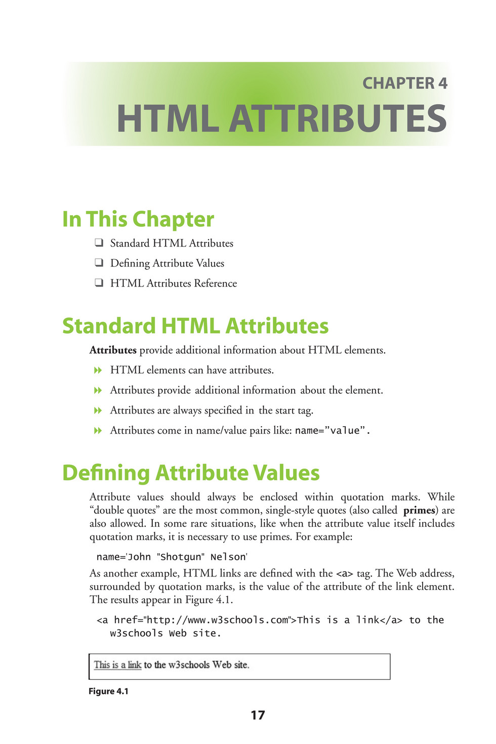 W3schools: HTML Attributes PDF Html Element Html, 51% OFF