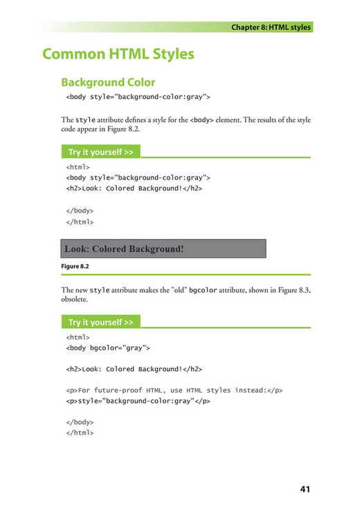 Citrus Fashions - [Wiley] - Learn HTML and CSS - [w3Schools] - Page 50 ...