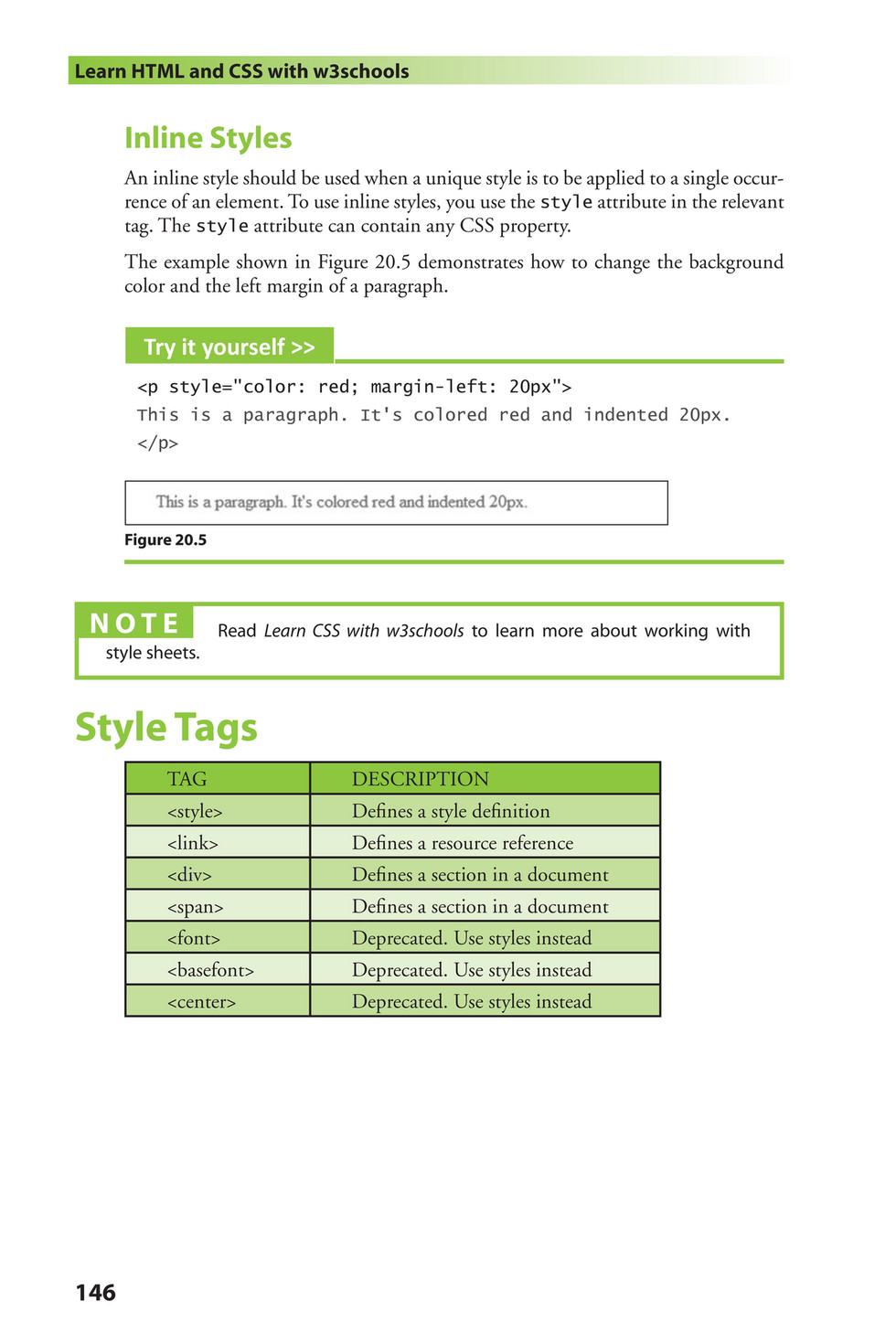 Citrus Fashions - [Wiley] - Learn HTML and CSS - [w3Schools] - Page 158-159  - Created with 