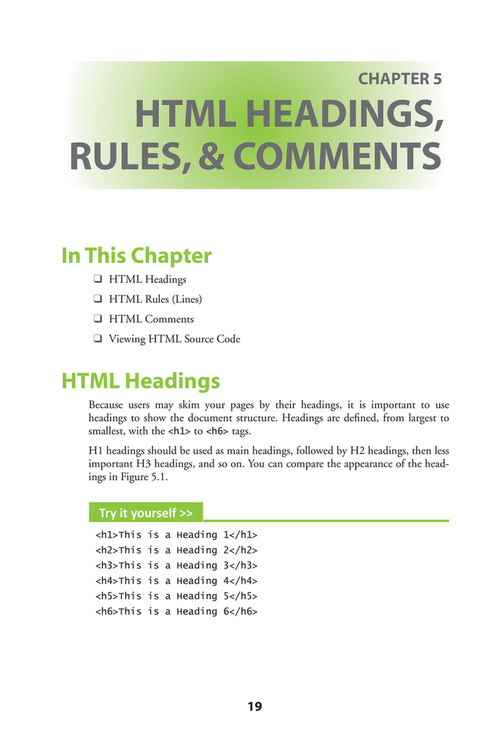 Citrus Fashions - [Wiley] - Learn HTML and CSS - [w3Schools] - Page 28 ...