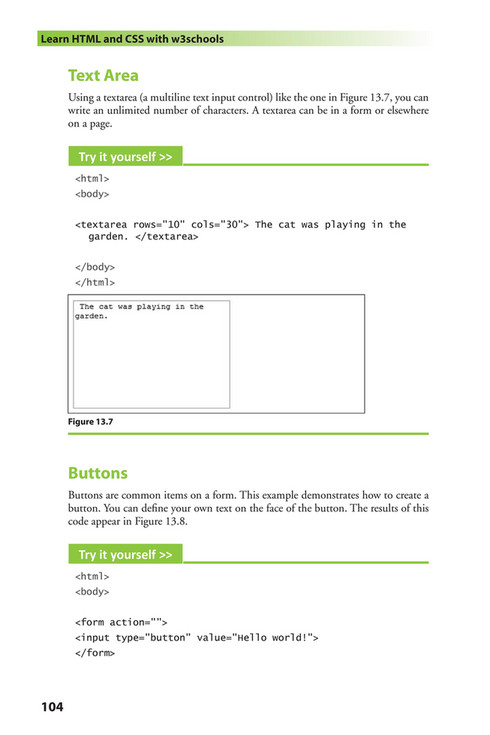 Citrus Fashions - [Wiley] - Learn HTML and CSS - [w3Schools] - Page 114 ...