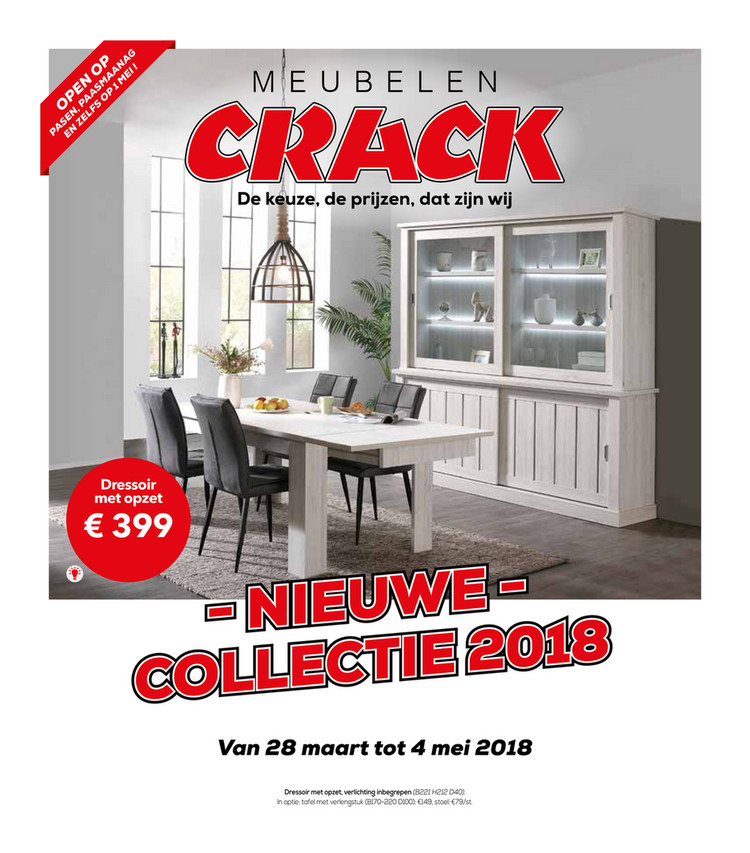 Meubelen en keukens Crack folder van 28/03/2018 tot 04/05/2018 - Crack FB April 18 NL MyShopi.pdf