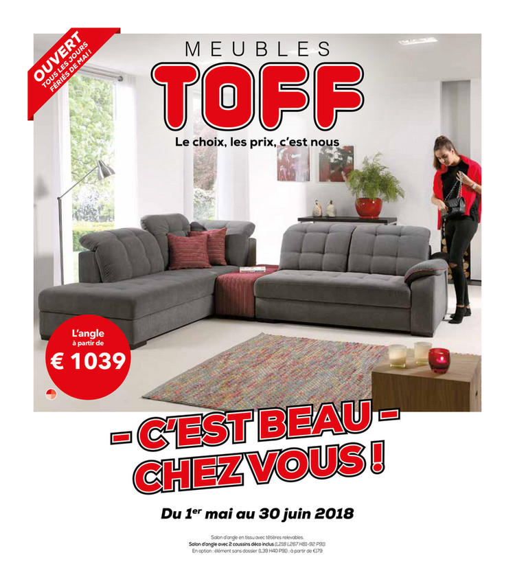 Folder Meubles et cuisines Toff du 01/05/2018 au 30/06/2018 - Toff FB Mai 18 MyShopi.pdf