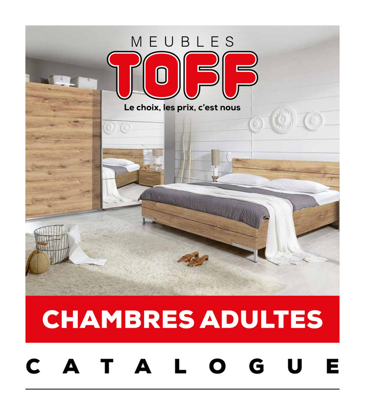 Folder Meubles et cuisines Toff du 01/01/2019 au 31/12/2019 - Chambres adultes