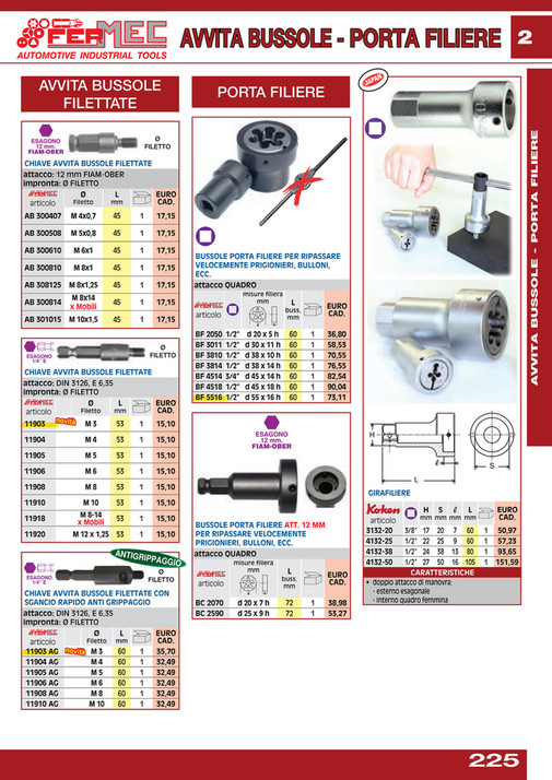 Fermec Catalogo Generale 2025/26 - Pagina 226-227