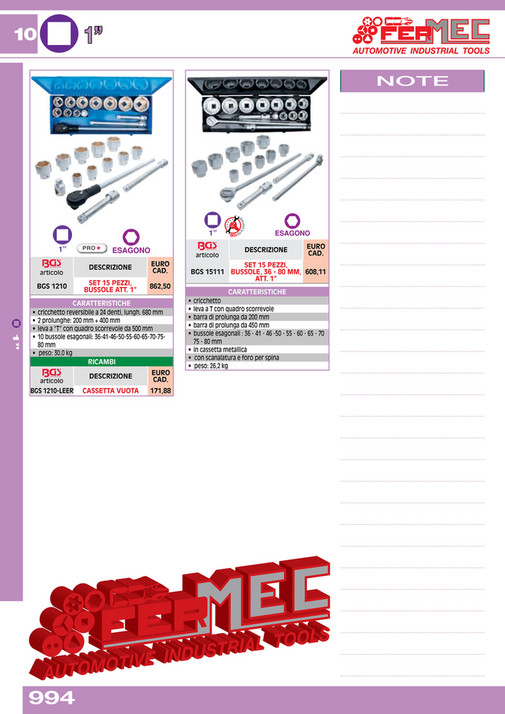 Fermec Catalogo Generale 2025/26 - Pagina 994-995