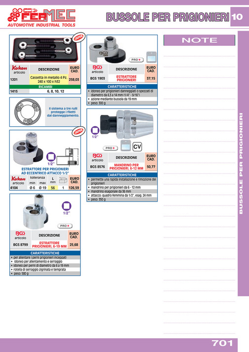 Fermec Catalogo Generale 2025/26 - Pagina 698-699