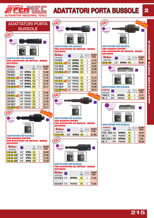 Fermec Catalogo Generale 2025/26 - Pagina 212-213