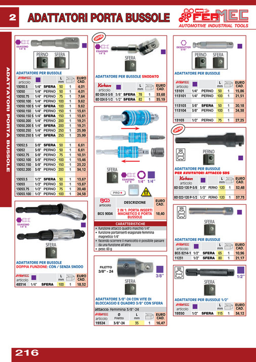 Fermec Catalogo Generale 2025/26 - Pagina 216-217