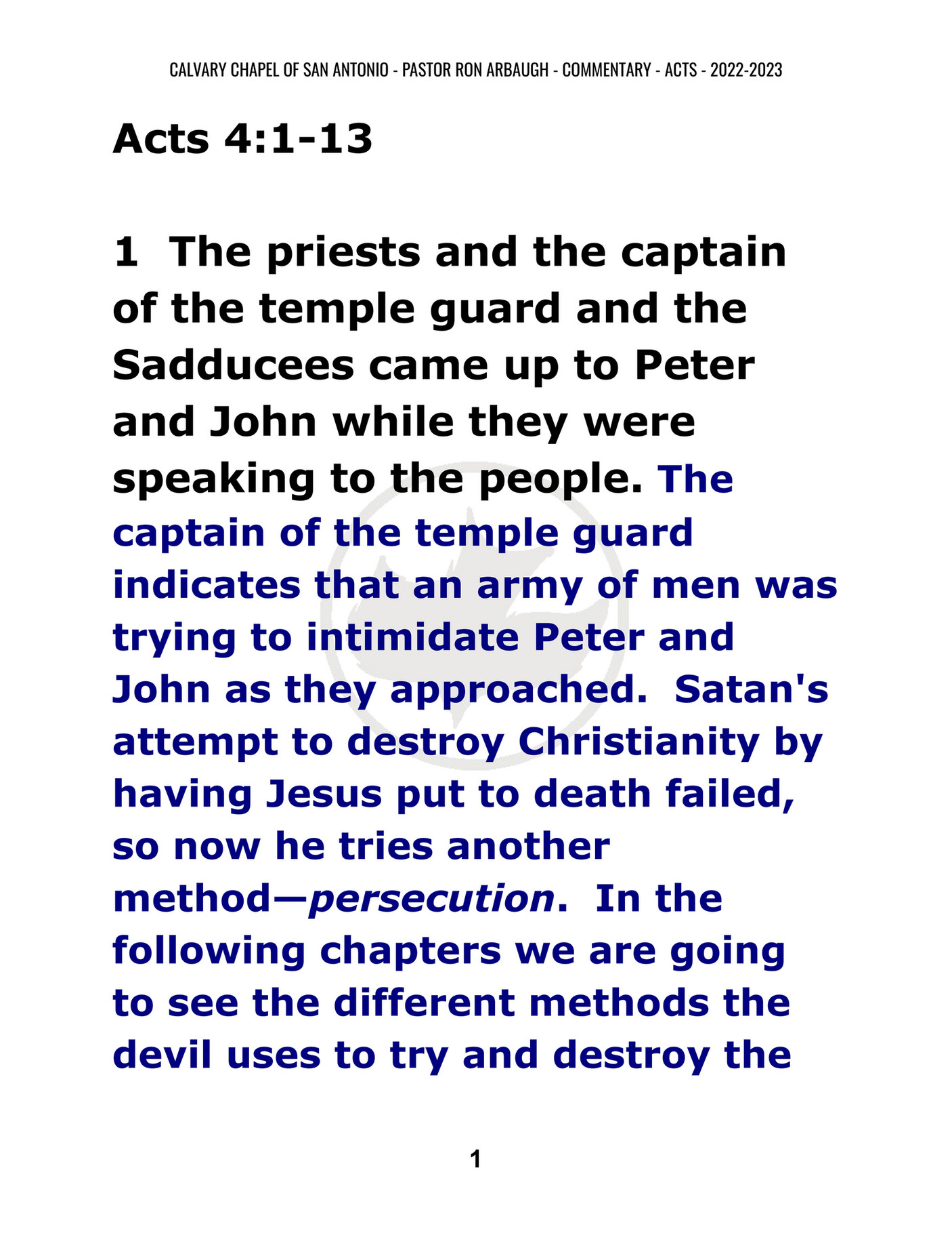 acts 4 1 5 7 13