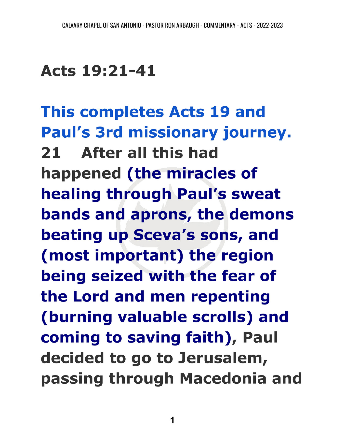 Calvary Chapel Of San Antonio Acts 19 21 41 Page 1 Created With calvary-chapel-of-san-antonio-acts-19-21-41-page-1-created-with