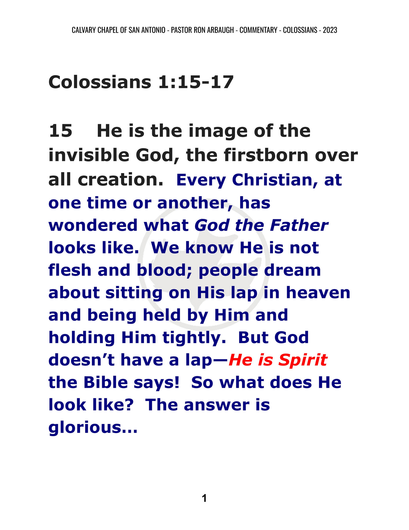 colossians 1 15 17