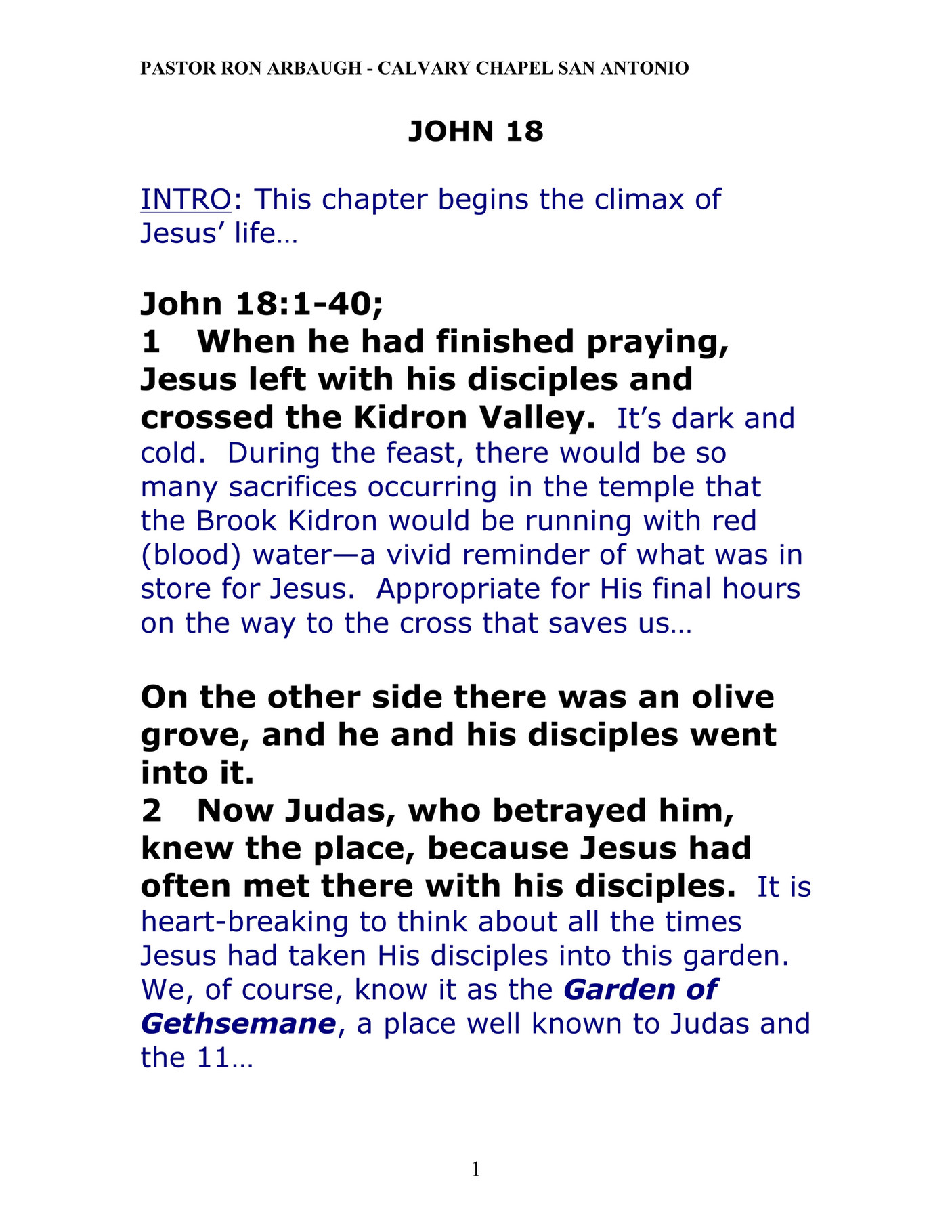 Calvary Chapel Of San Antonio John18 Page 2 Created With