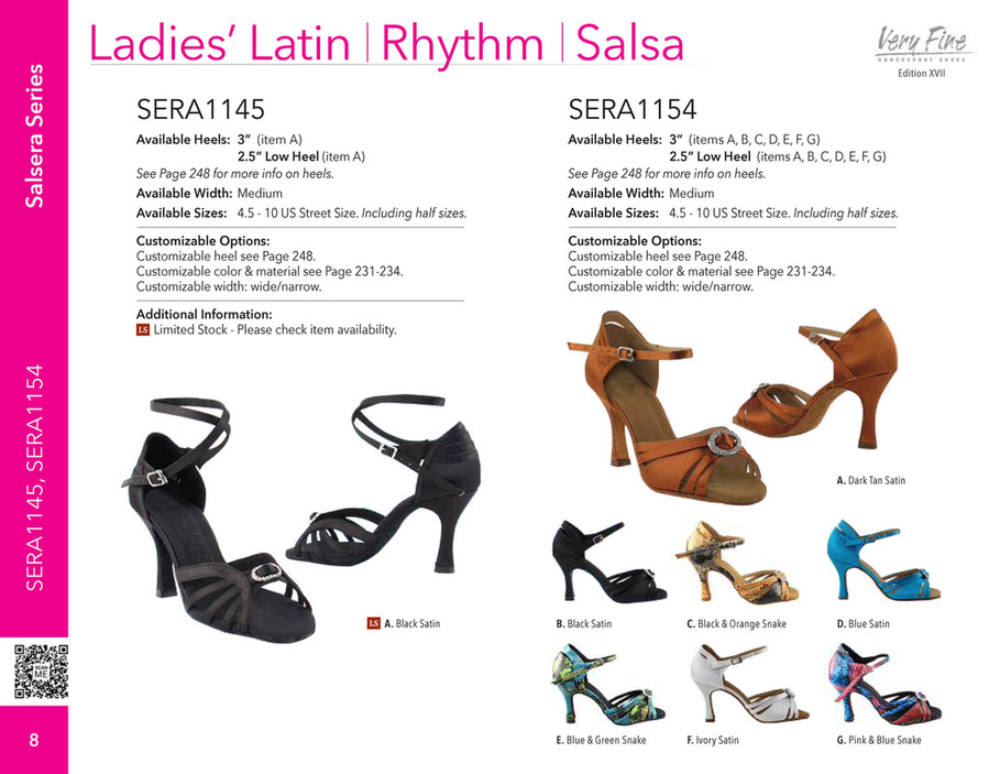 Very Fine Shoes Womens Salsera Series Sera1154 3 Heel