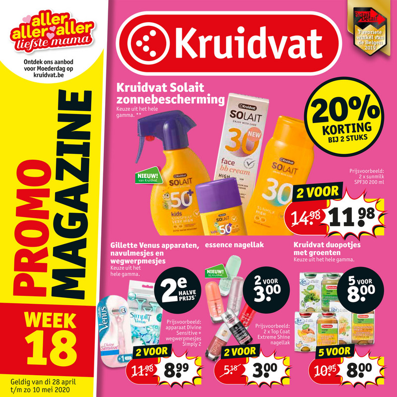 Kruidvat folder weekpromoties 18