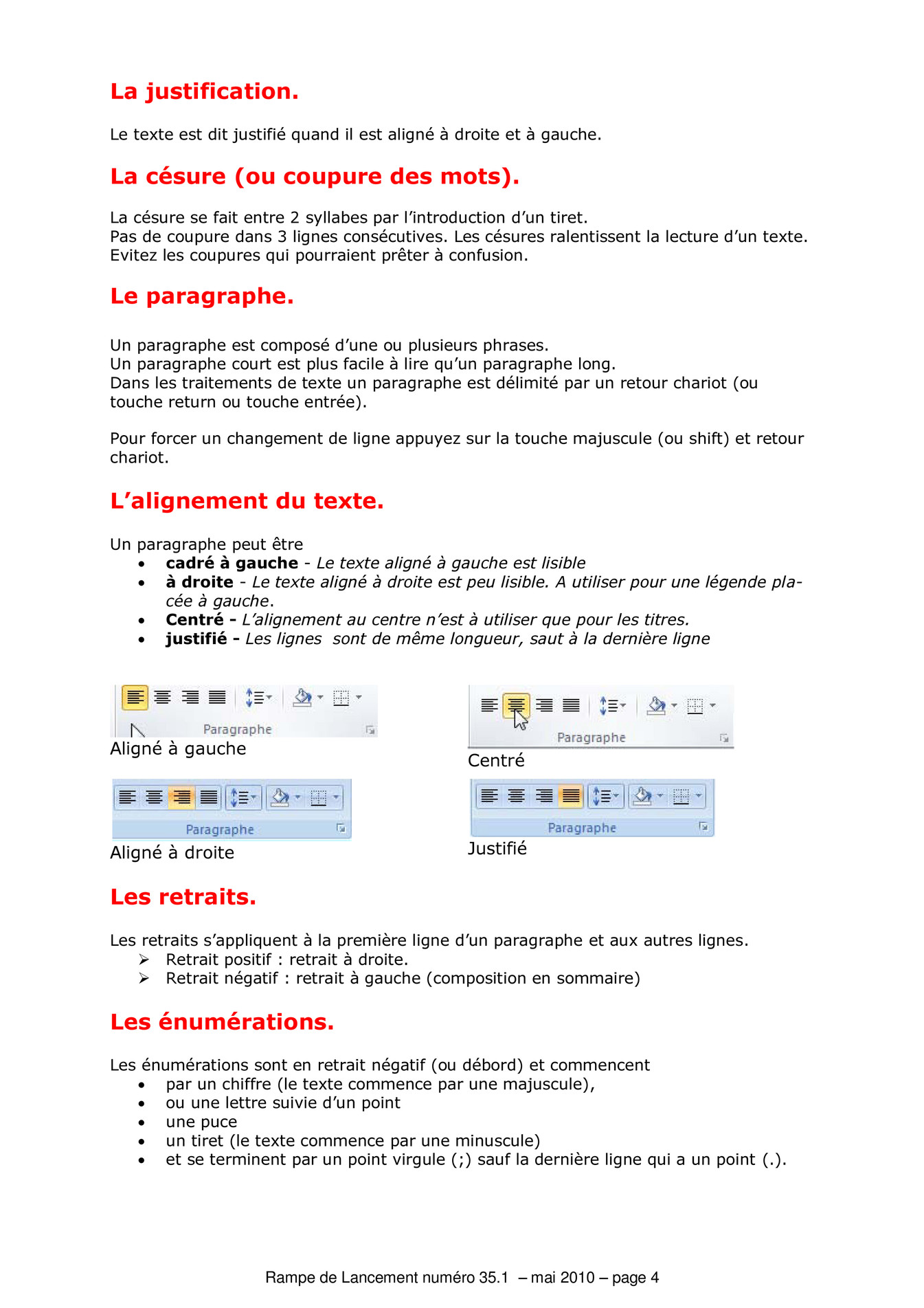 my publications cours microsoft word 2010 page 56 57 created with publitas com